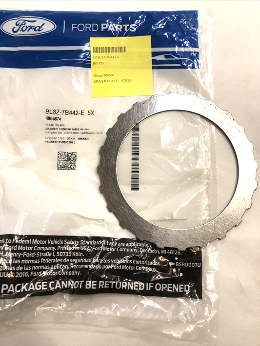 New OEM Genuine Ford 2011-2021 Transmission Clutch Friction Plate 9L8Z-7B442-E