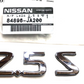 New OEM Genuine Nissan Rear Trunk Lid 2.5S Emblem Badge 07-12 Altima 84896-JA200