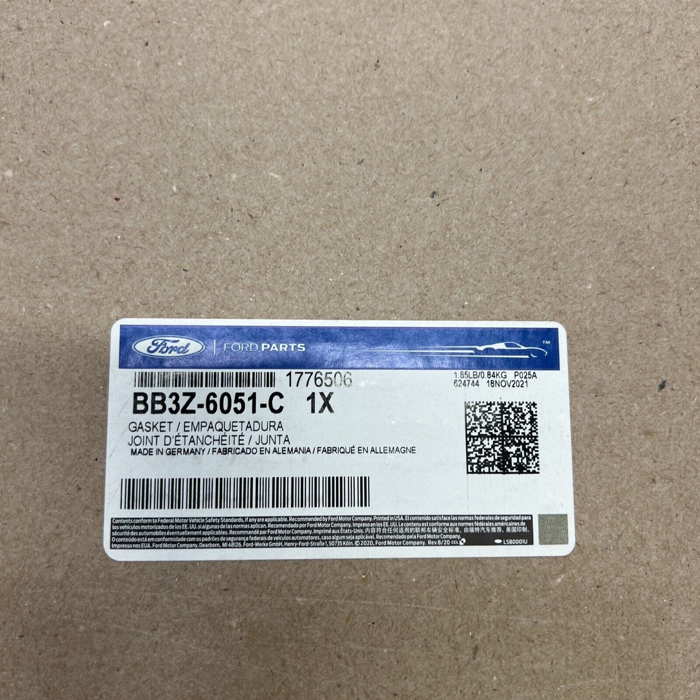 Genuine OEM Ford Transit-150 Engine Cylinder Head Gasket 2015-2019 BB3Z6051C
