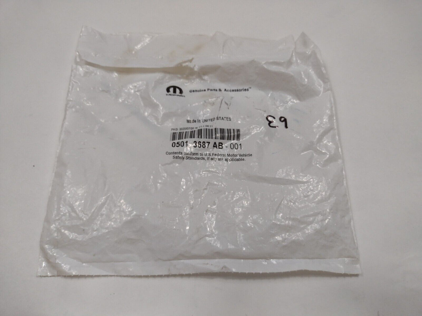 Genuine OEM Mopar Alignment Camber Anchor Kit 2012-2015 Ram C/V 5013687AB