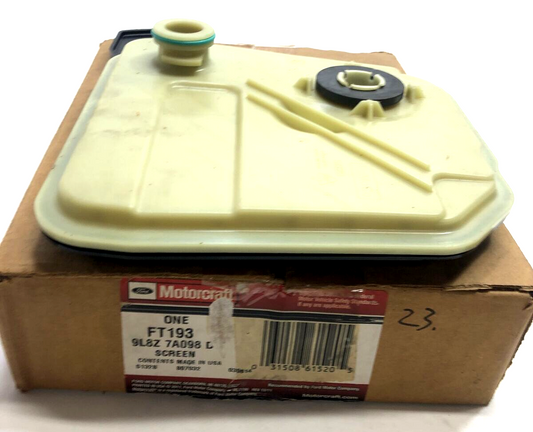 New OEM Genuine Ford 2009-2012 Motorcraft FT193 Transmission Filter 9L8Z-7A098-D