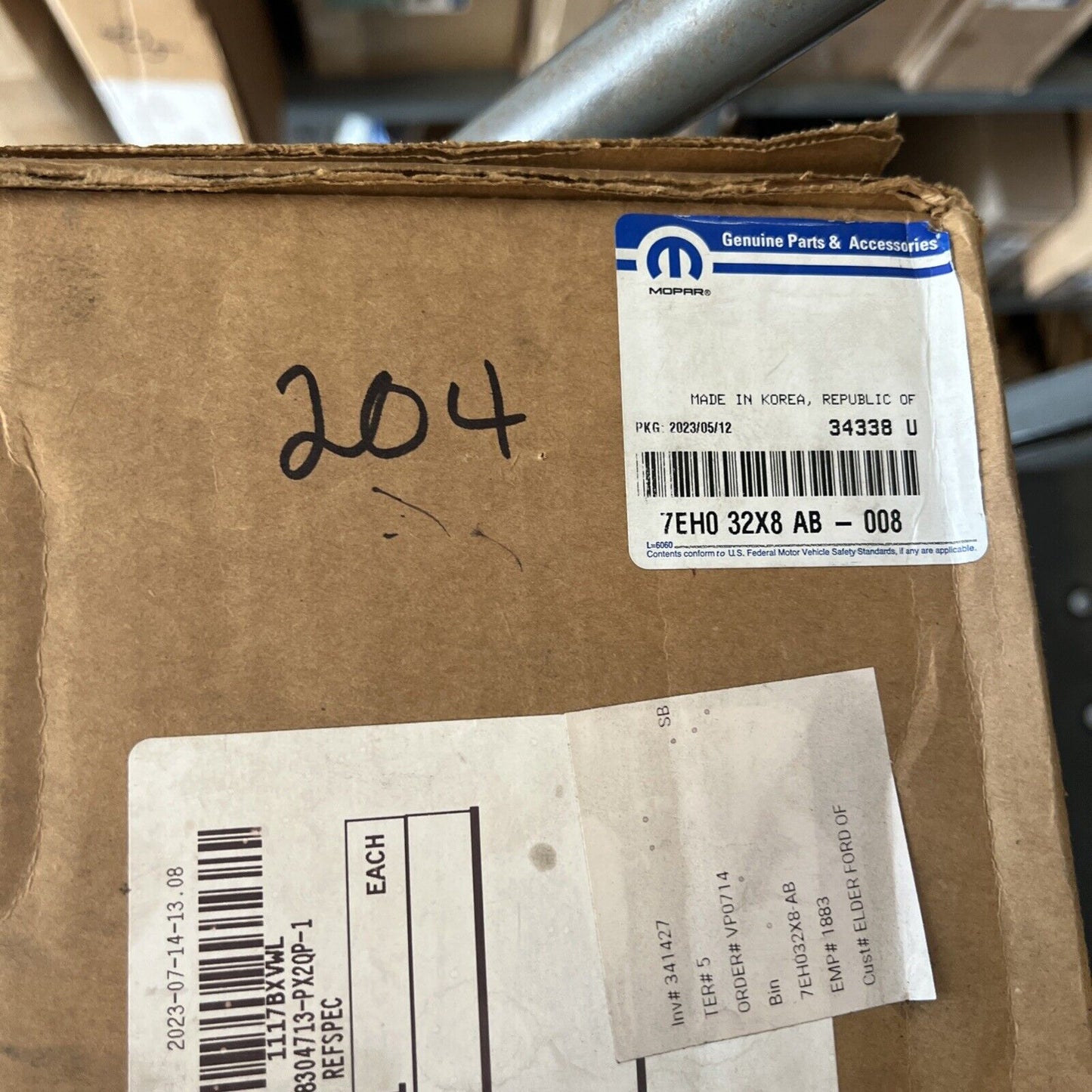 Genuine OEM Mopar Dodge Durango Instrument Panel Bezel 2021-2025 7EH032X8AB