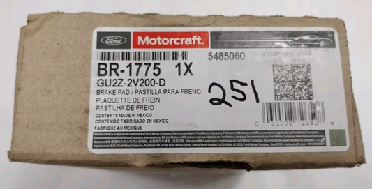 Genuine OEM Ford Transit-150 Brake Pads 2019 GU2Z2V200D Motorcraft BR1775