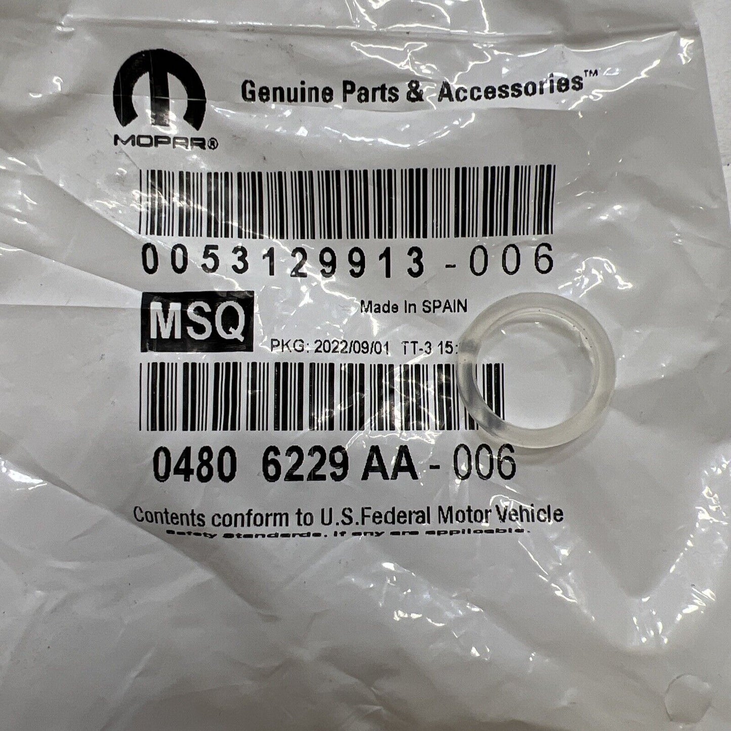 New OEM Genuine Mopar 15-21 Front Parking Aid Sensor Retaining Ring 4806229AA