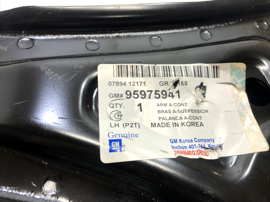 New OEM Genuine GM Chevrolet 04-11 Front Driver Side Lower Control Arm 95975941