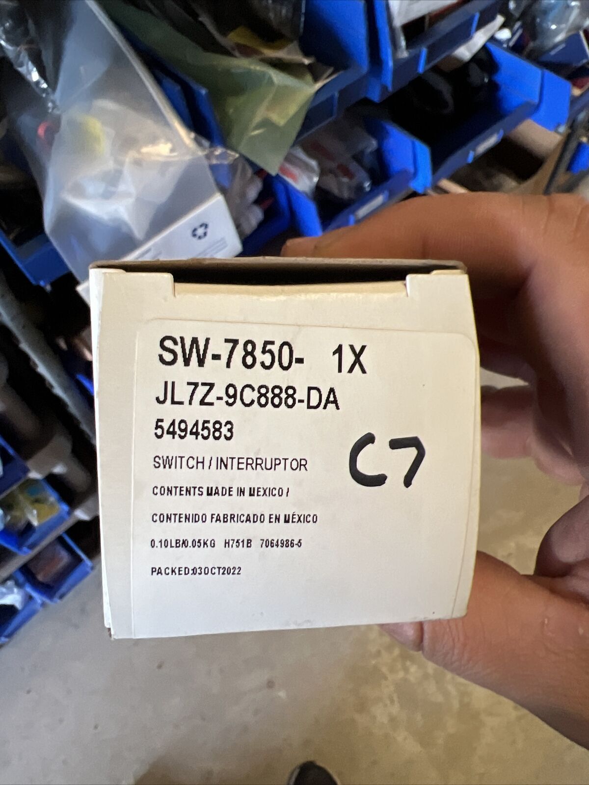 New OEM Ford Navigator 18-23 Left Driver Side Cruise Switch JL7Z9C888DA SW7850