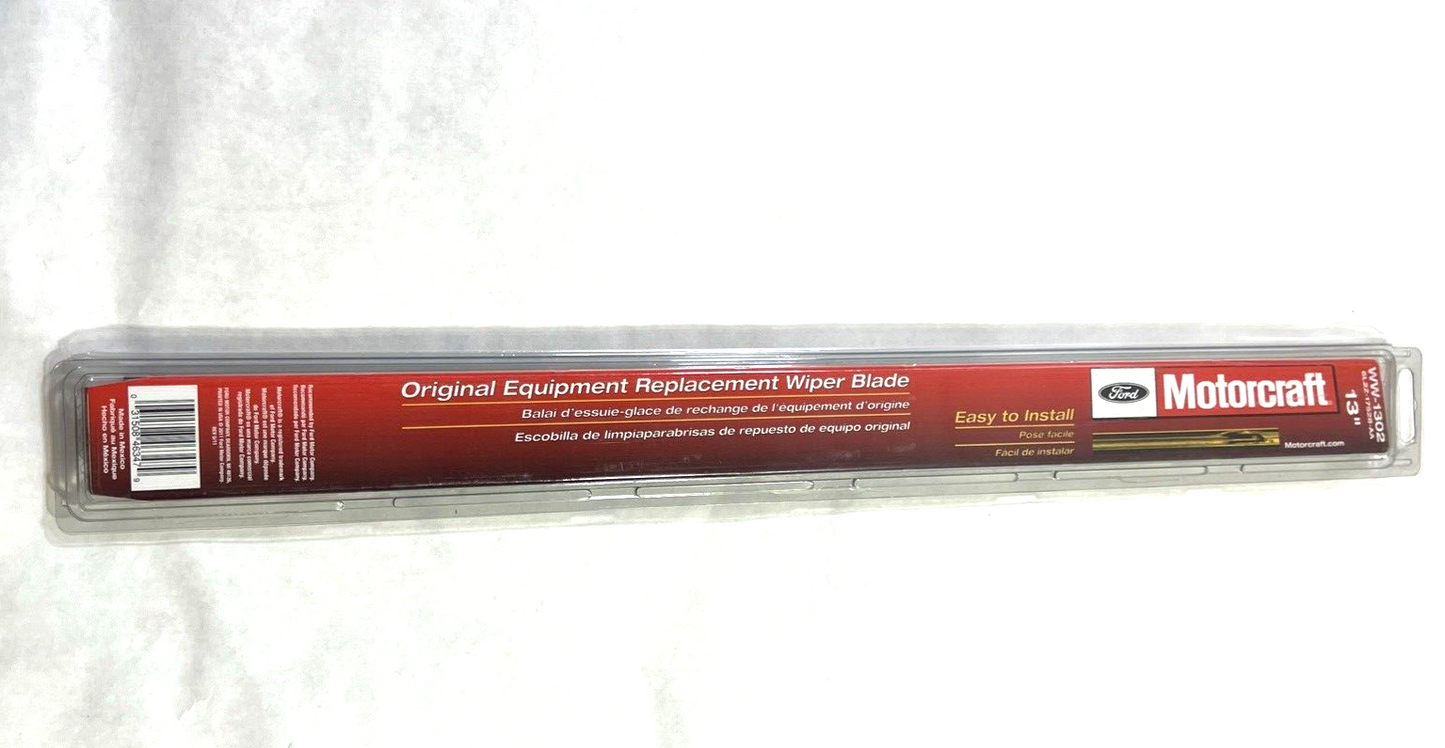 Genuine OEM Ford Windshield Wiper Blade-Standard Blade Motorcraft WW1302
