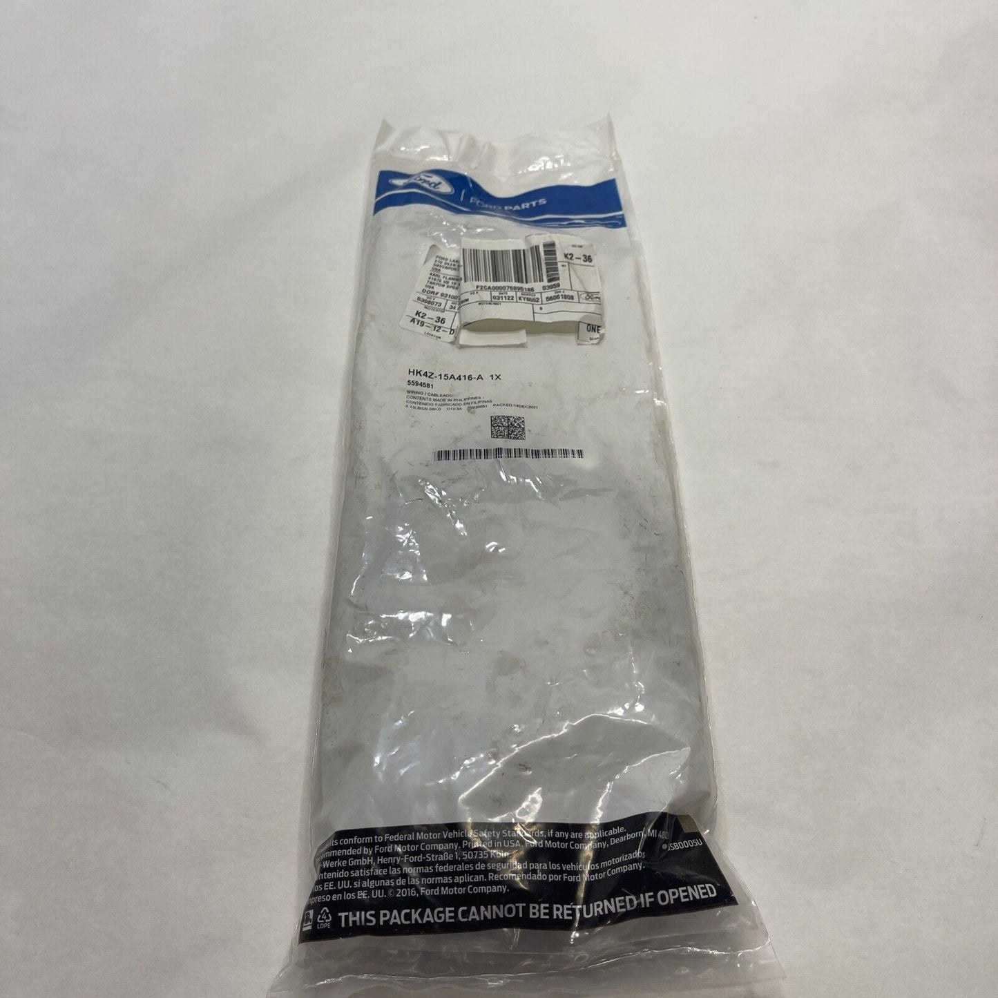 New OEM Genuine Ford Trailer Hitch Electrics Kit HK4Z15A416A