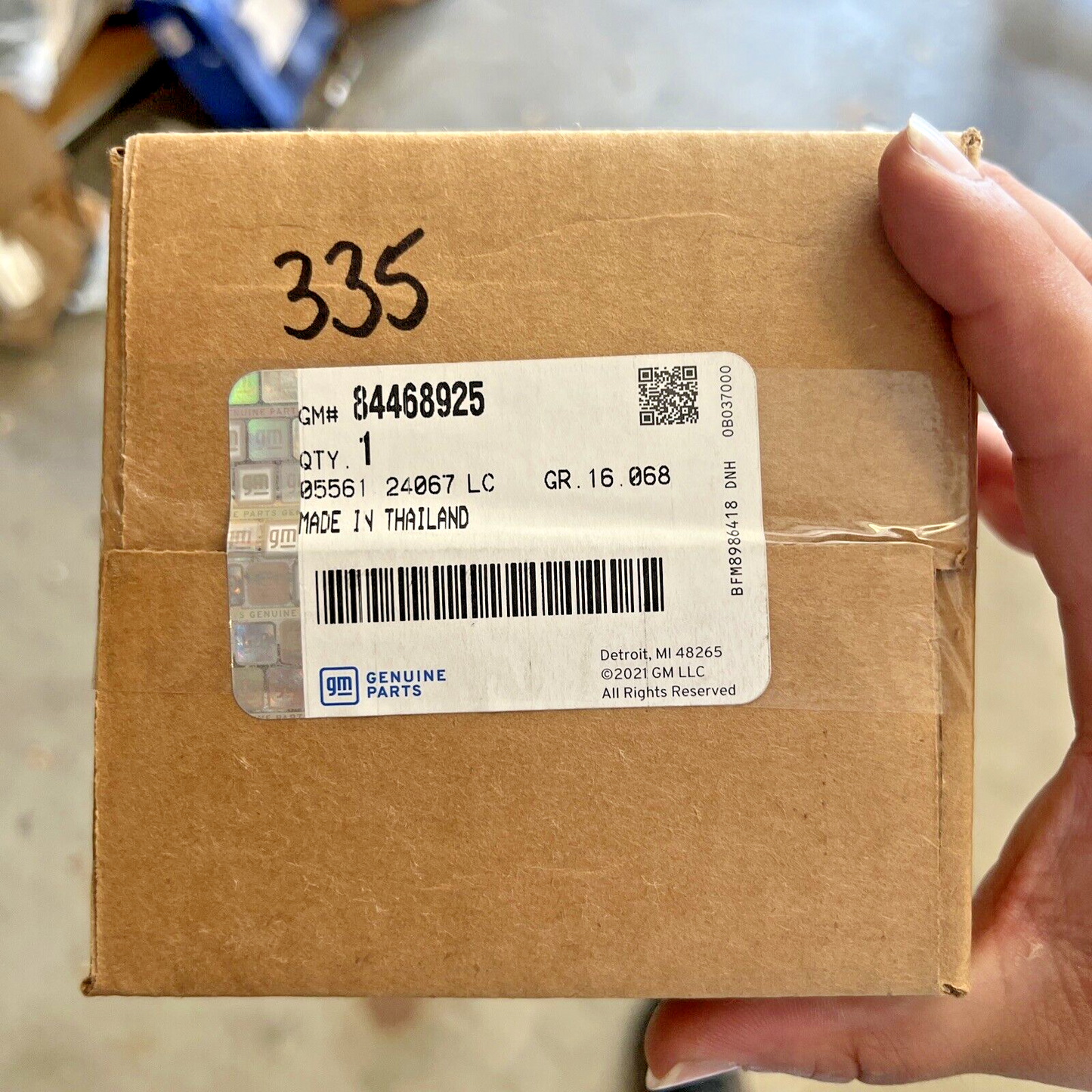 Genuine OEM GM Silverado 1500 2500 Left Driver Side Lamp 2020-2024 84468925