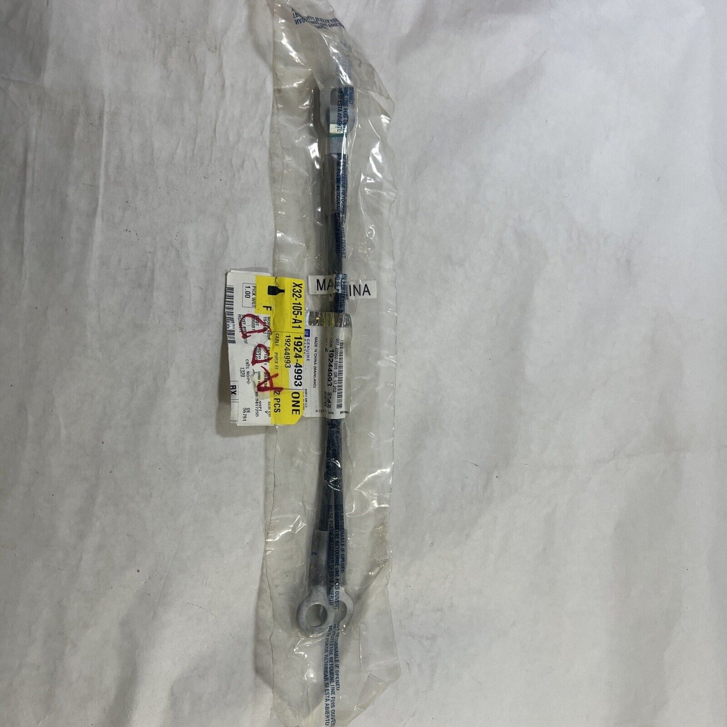 Genuine OEM GM Chevrolet C2500 Pickup Box Tailgate Cable 1988-2000 19244993