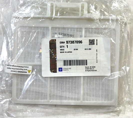 Genuine OEM GM Chevrolet LCF 3500 Cabin Air Filter 2021-2023 97387096