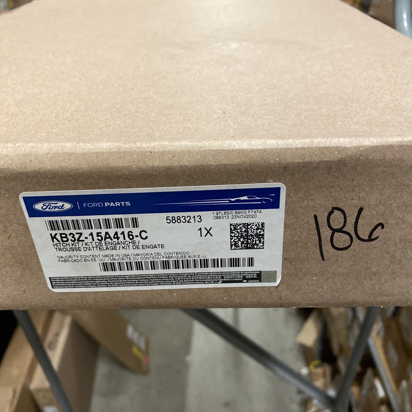 New OEM Ford Trailer Tow Harness Kit KB3Z-15A416-C