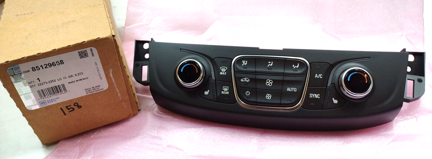 Genuine OEM GM Chevy Traverse Air Conditioning Interface Control 18-24  85129658
