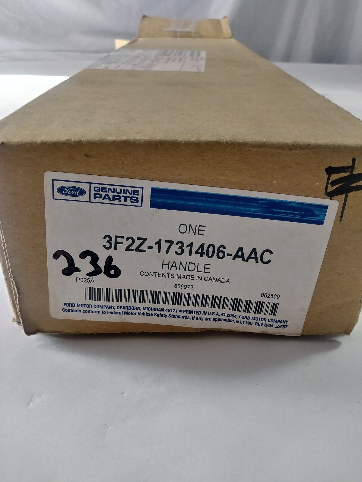 New OEM Ford Freestar Interior Handle Passenger Side 05-07 3F2Z1731406AAC