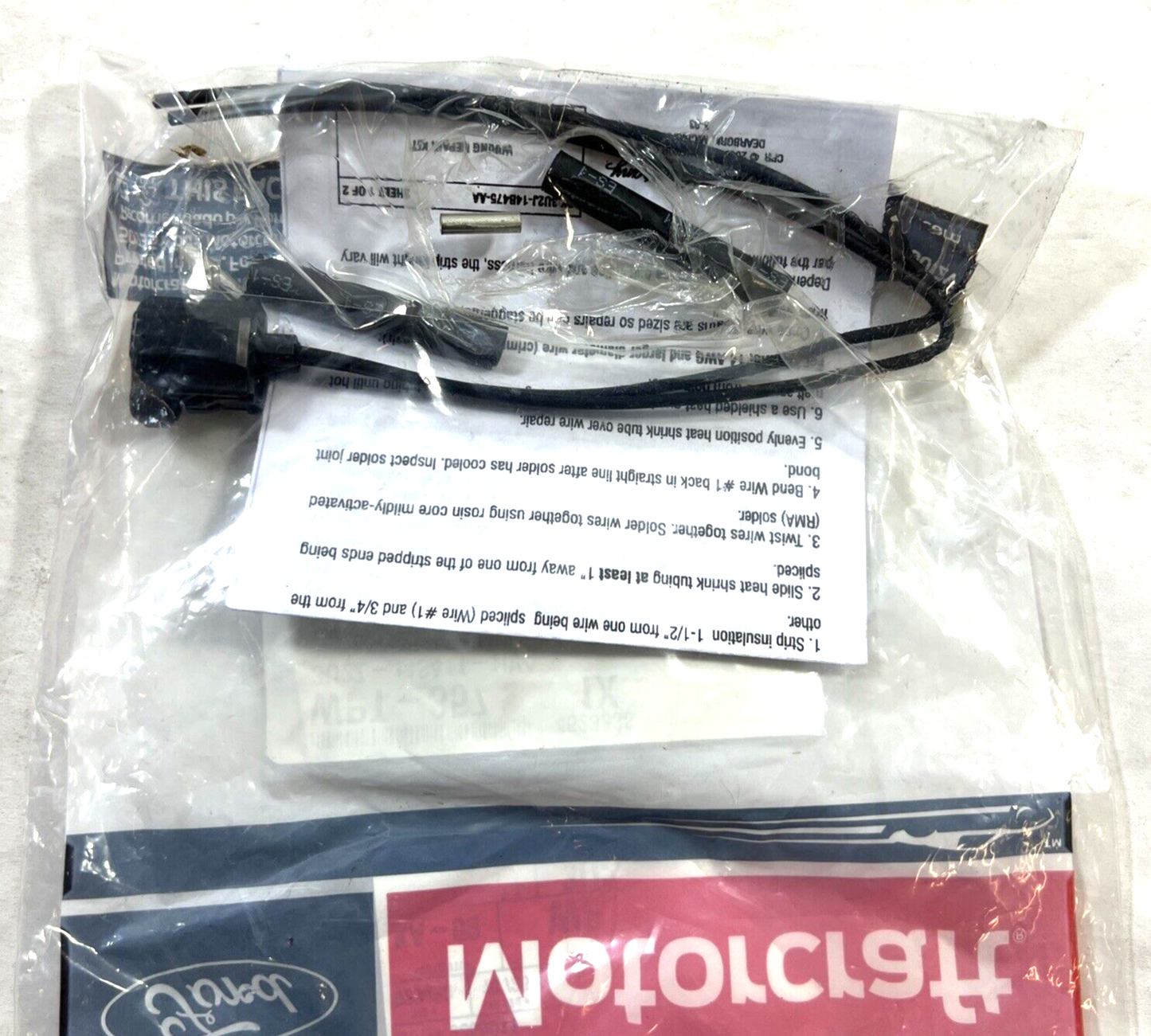 Genuine OEM Ford Windshield Washer Pump Connector Motorcraft WPT357