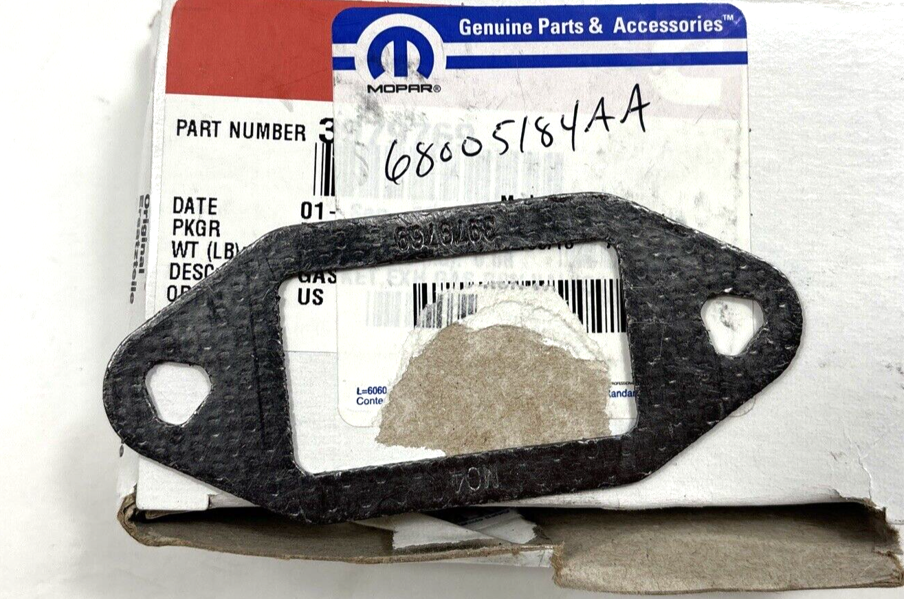 Genuine OEM Mopar Exhaust Gas Recirculation (EGR) Valve Gasket 6.7L 68005184AA