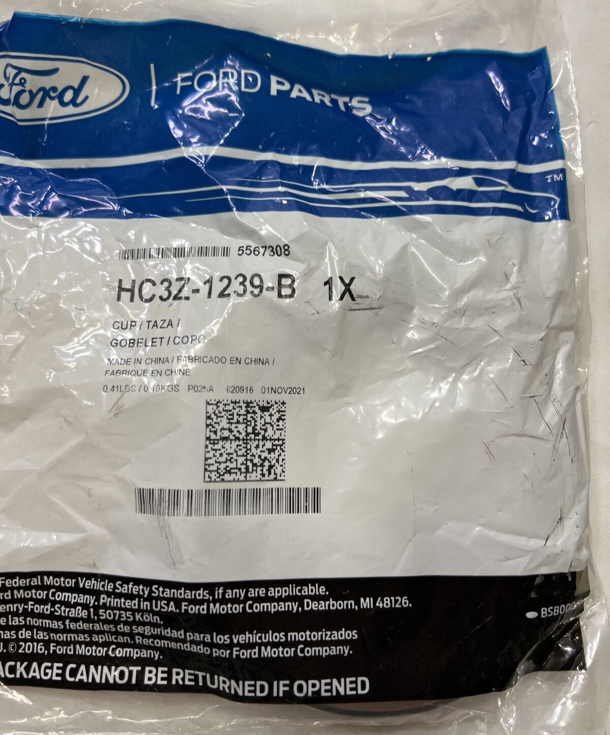 New OEM Genuine Ford F-450 F-550 2017-2019 Cup Bearing Outer HC3Z-1239-B