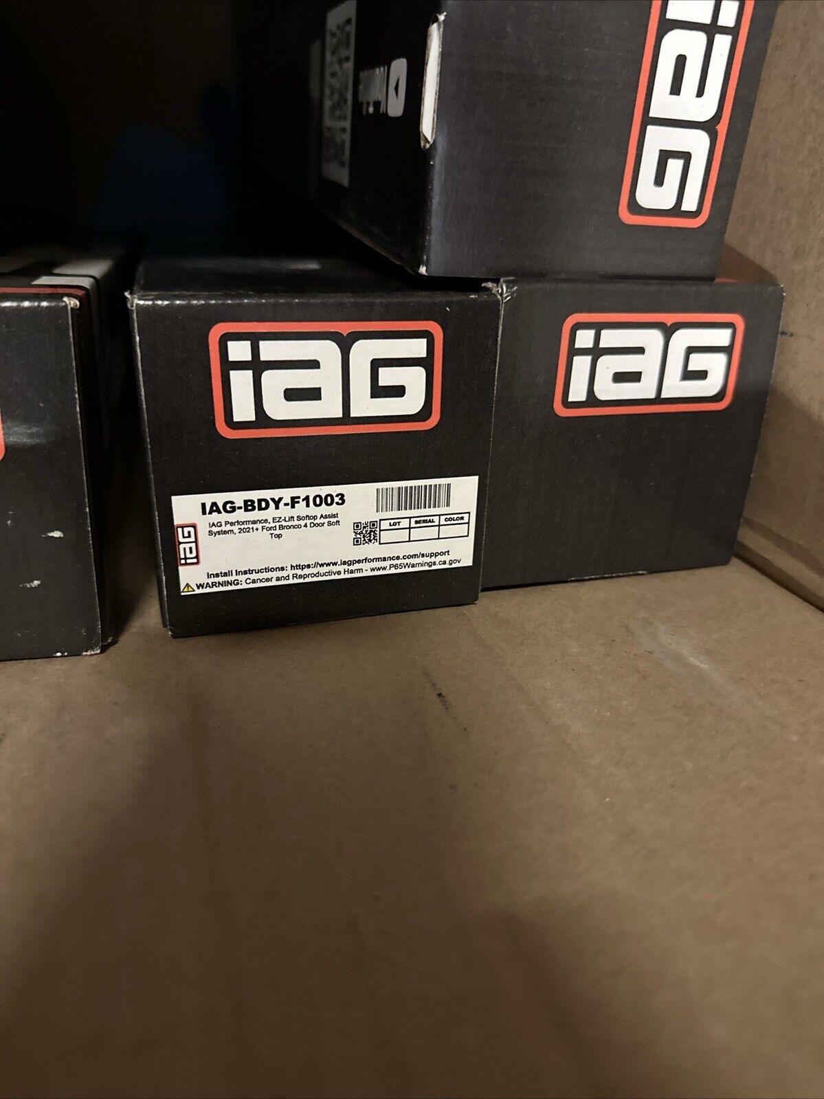 IAG V2 EZ-Lift Soft Top Assist System for Ford Bronco 2021-2022 4 Door Soft Top