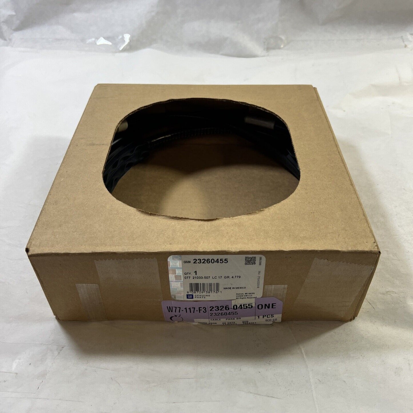 Genuine OEM GM Suburban Rear Right Side Parking Brake Cable 2015-2020 23260455