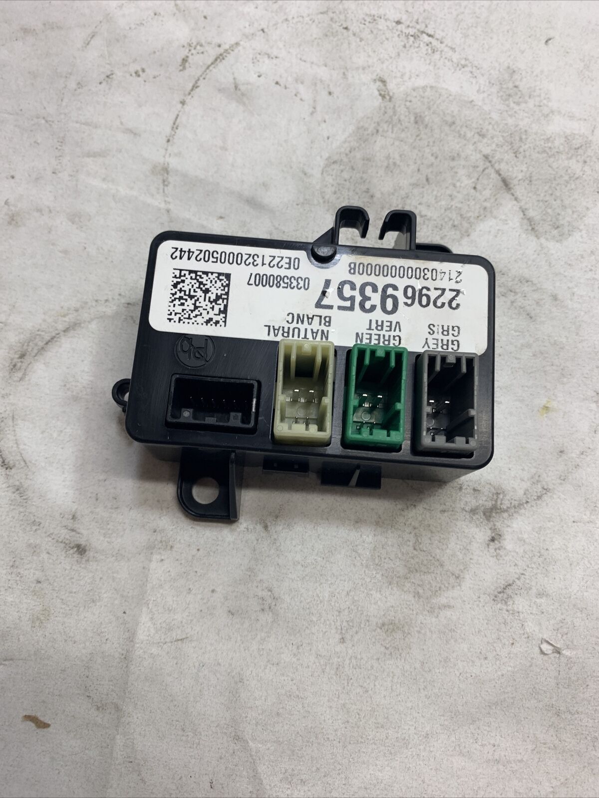 New OEM GM 14-19 Chevy Corvette C7 Steering Wheel Control Module OEM 22969357