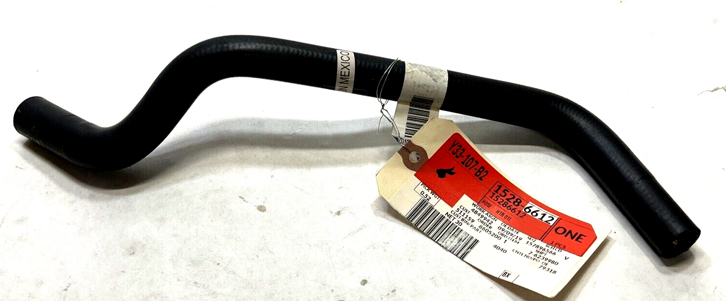 New OEM Genuine GM ACDelco Chevrolet 06-16 Heater Outlet Hose 15286612