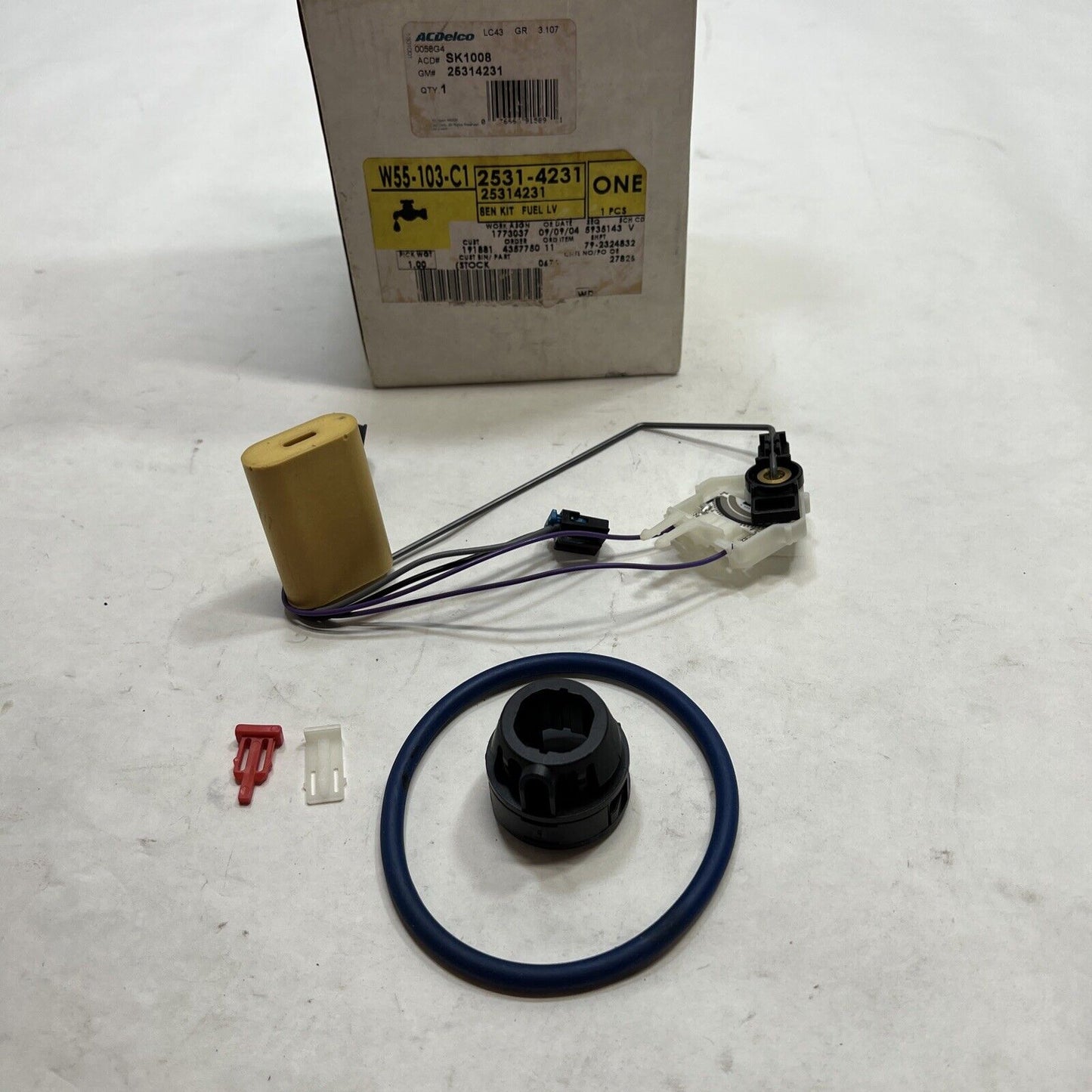 New Genuine AC Delco SK1008 GM Fuel Gauge Tank Float Level Sending Unit 25314231