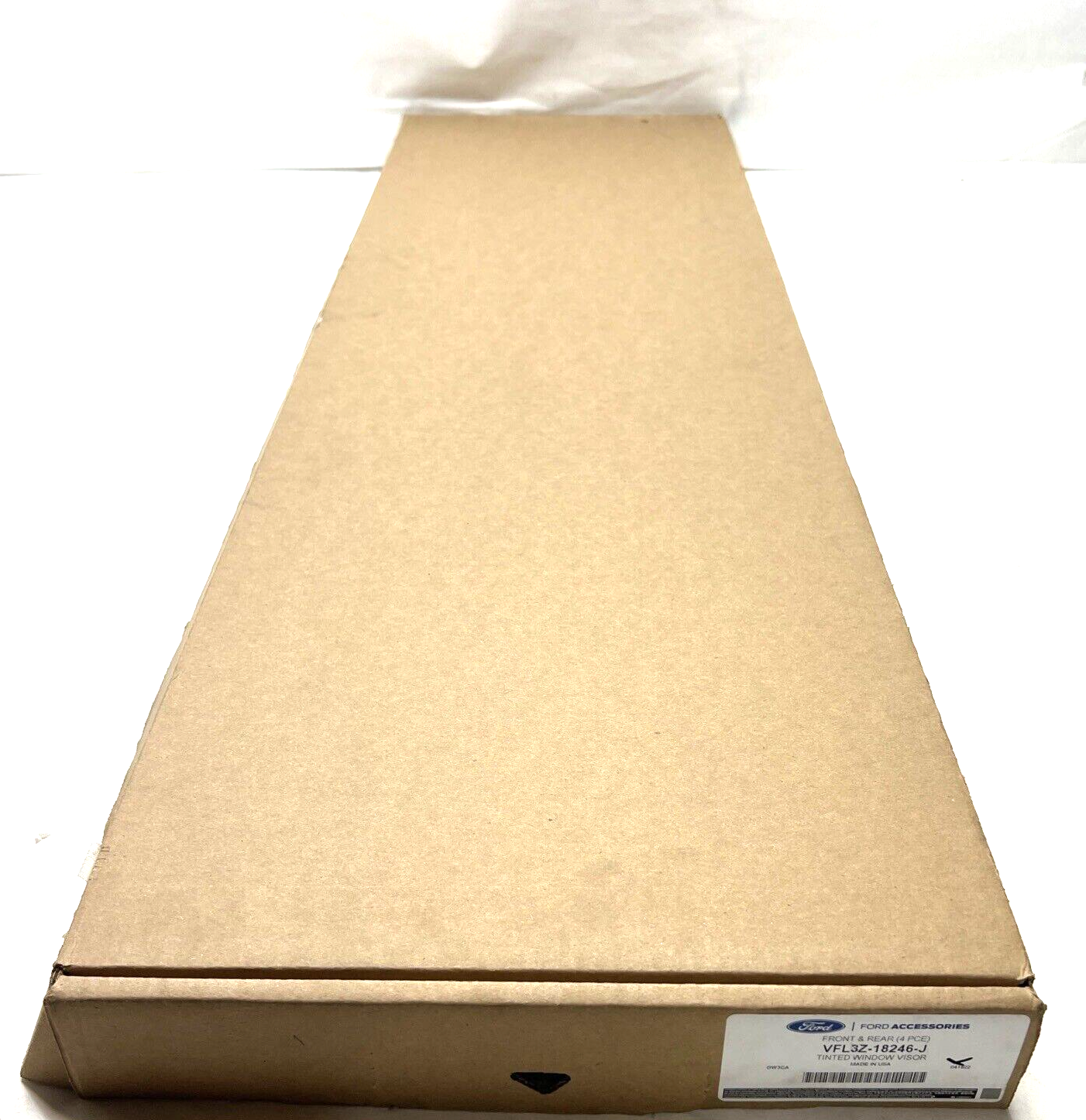 New OEM Genuine Ford 2020-2022 Window Deflectors Smoke Crew Cab VFL3Z18246J