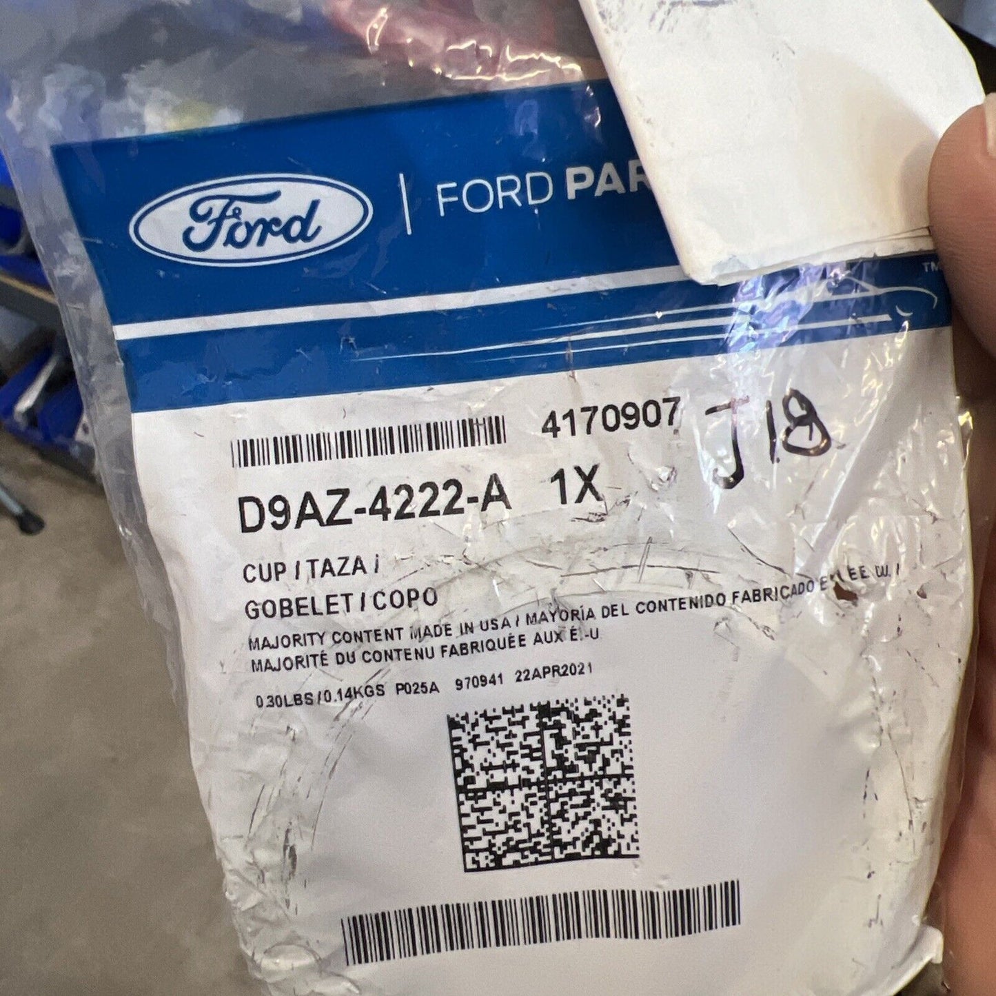New OEM Ford D9AZ-4222-A Bearing Cup