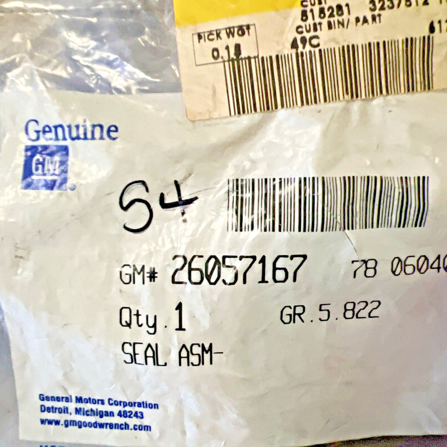 Genuine OEM GM Express 2500 Rear Axle Shaft Seals 1984-2022 26057167