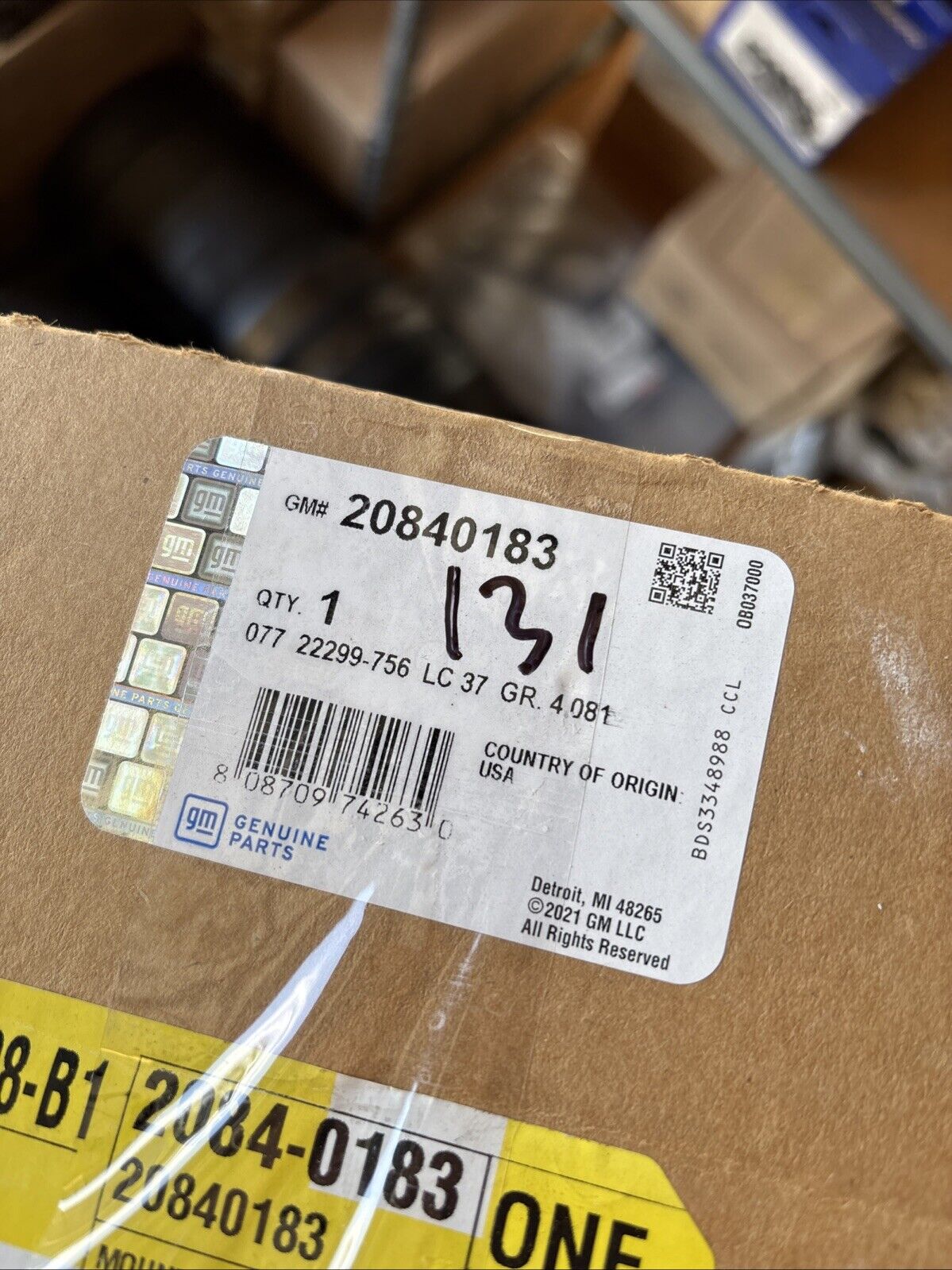 Genuine OEM GM Chevrolet Equinox Trans Mount 2010-2017 20840183