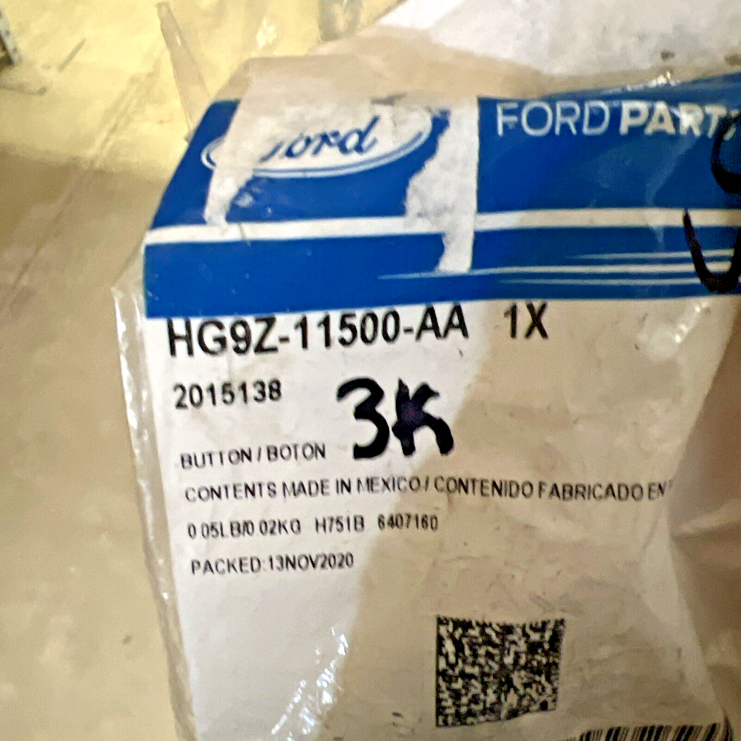 New OEM Genuine Ford Fusion 2017-2020 Switch Assembly HG9Z11500AA