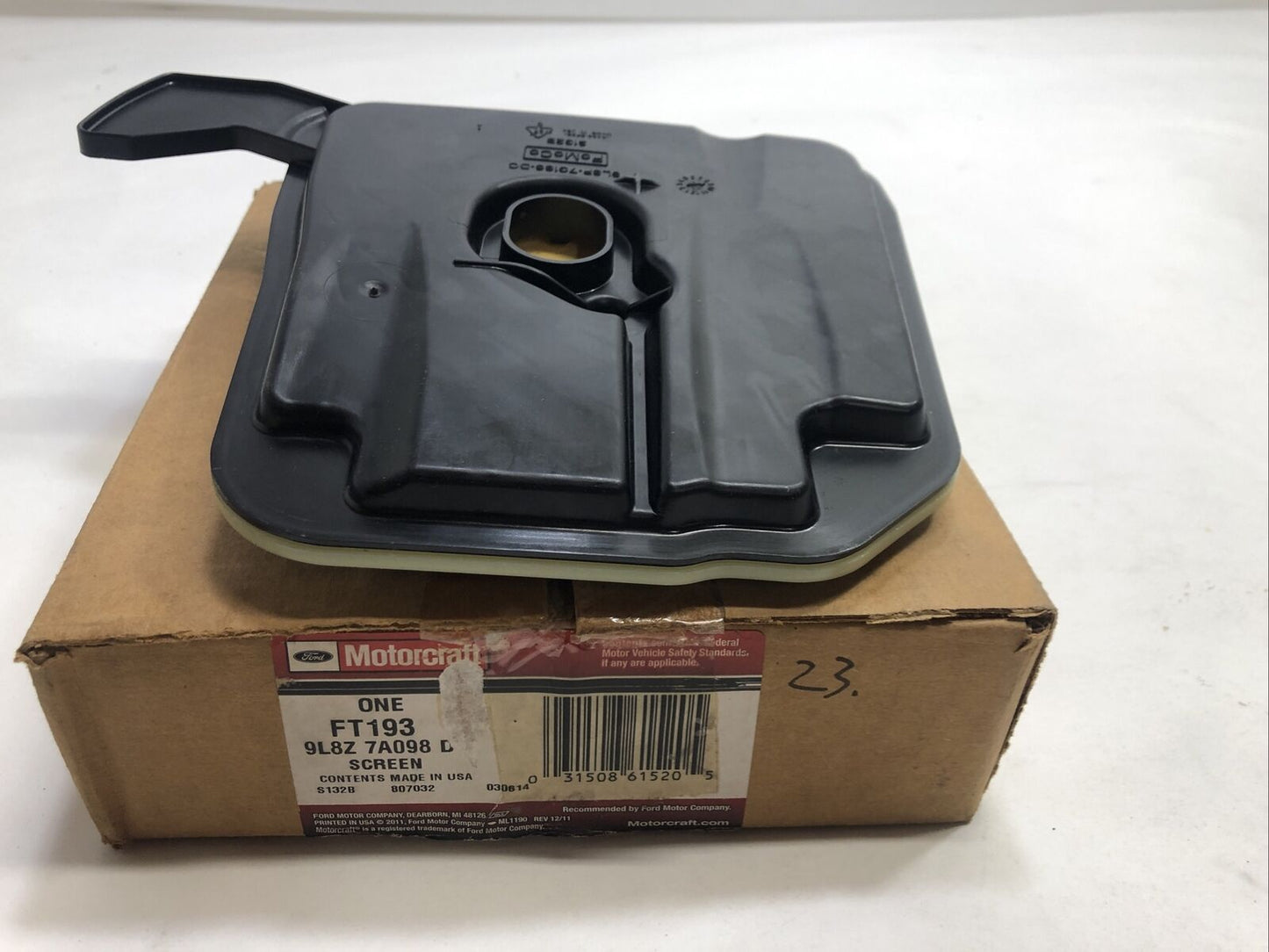 New OEM Genuine Ford 2009-2012 Motorcraft FT193 Transmission Filter 9L8Z-7A098-D