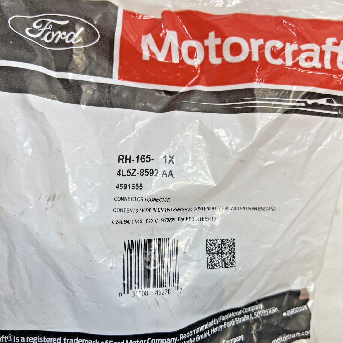 New OEM Genuine Ford Upper Engine Coolant Thermostat Housing Motorcraft RH165