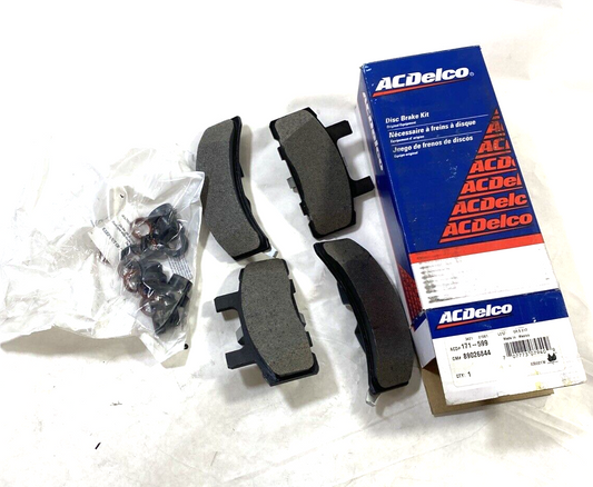Genuine OEM GM ACDelco Front Disc Brake Pad Set with Lubricant 88-02 89026844