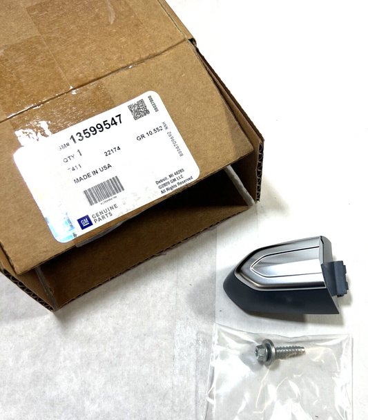 Genuine OEM GM CT4 Rear Side Door Lock Cylinder Cap 2013-2023 13599547