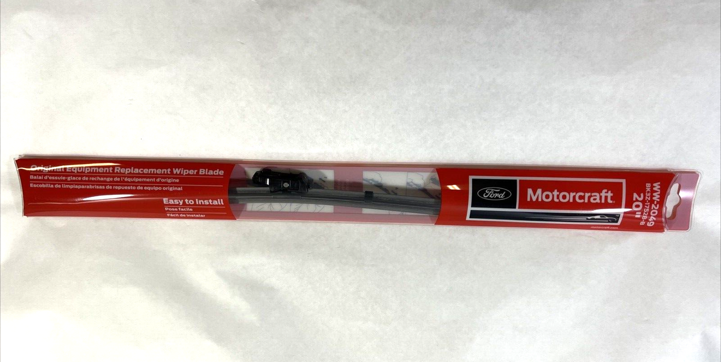 Genuine OEM Ford Windshield Wiper Blade-Standard Blade Motorcraft 15-23 WW2049
