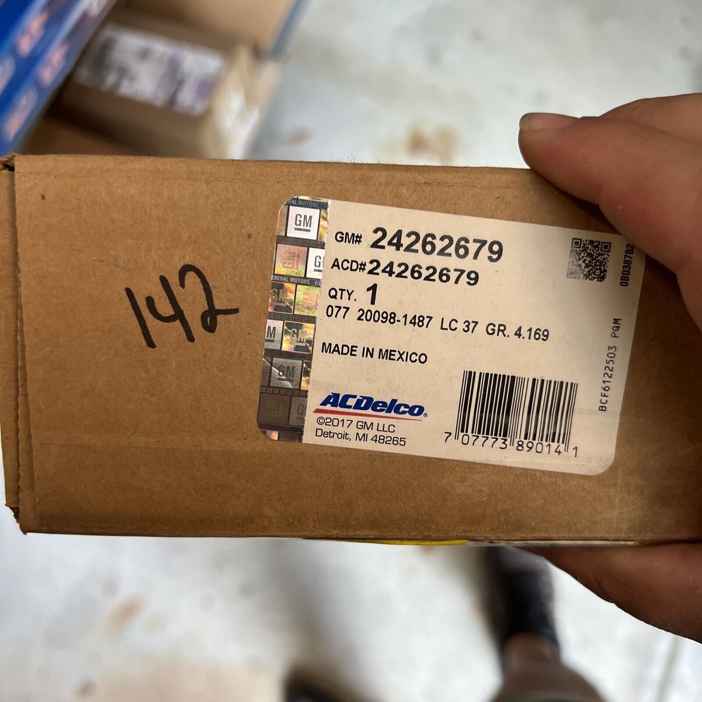 Genuine OEM GM ACDelco Yukon Auto Trans 1 2 3 4 Clutch Piston Housing 24262679