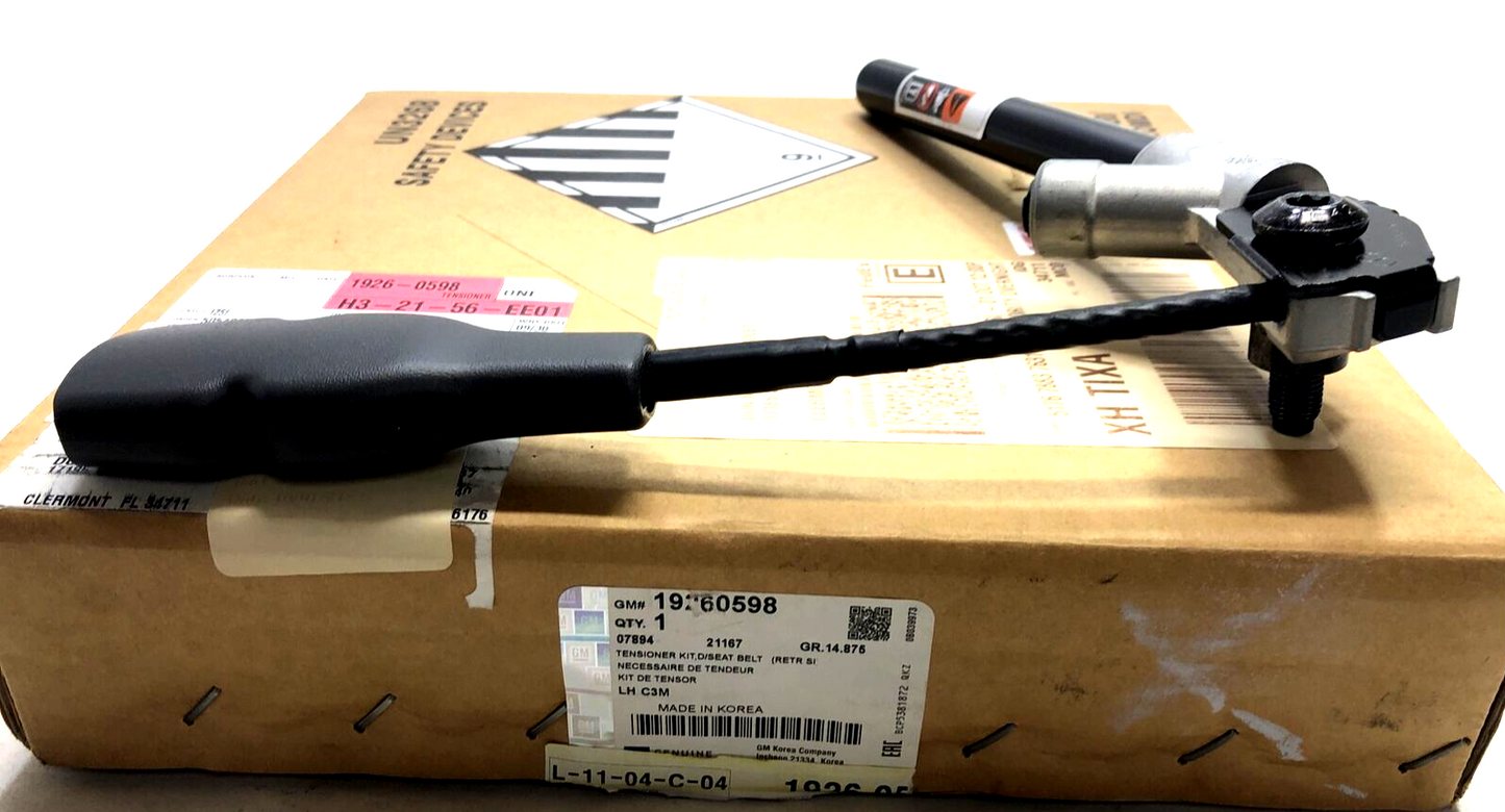 New OEM Genuine GM Chevrolet 13-16 Left Driver Side Seat Belt Buckle 19260598