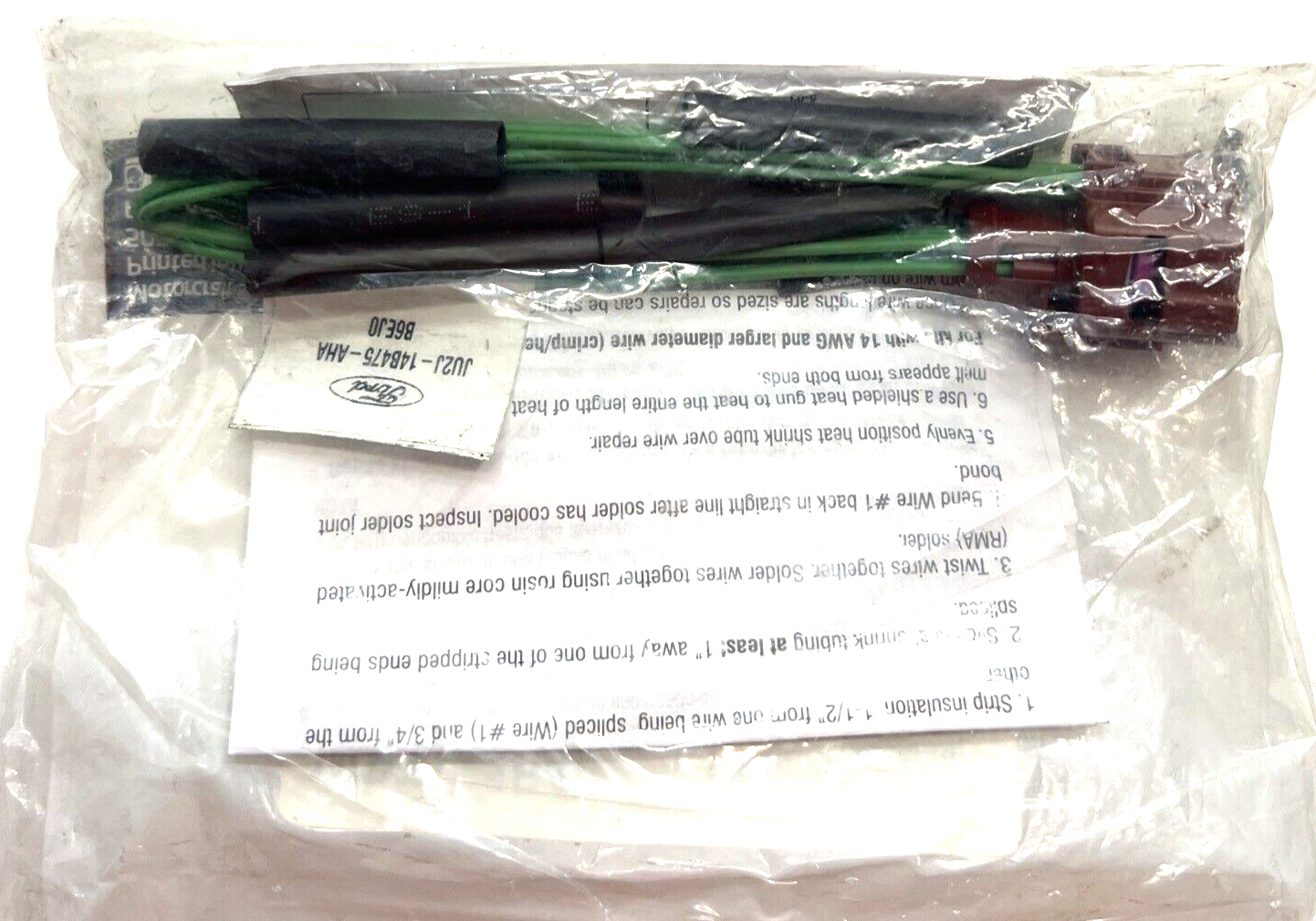 Genuine OEM Ford Wire Harness Assembly Motorcraft WPT1549