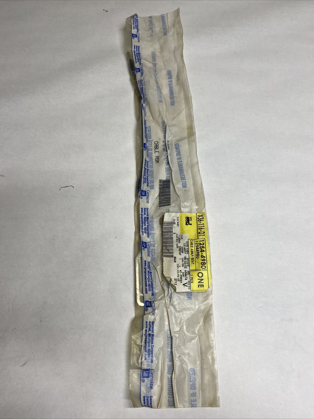 New OEM GM 1234-4980