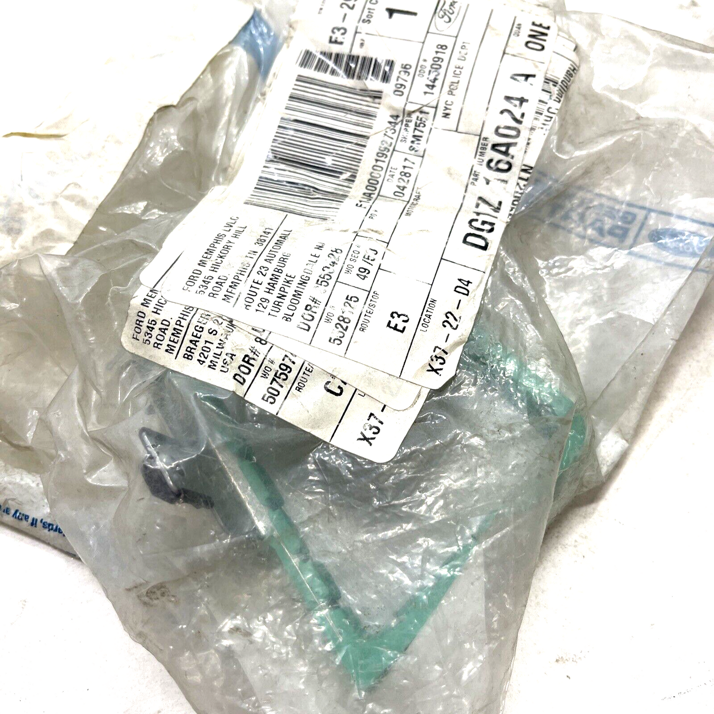 New OEM Genuine Ford 13-19 Left Driver Side Rail Support Bracket DG1Z16A024A