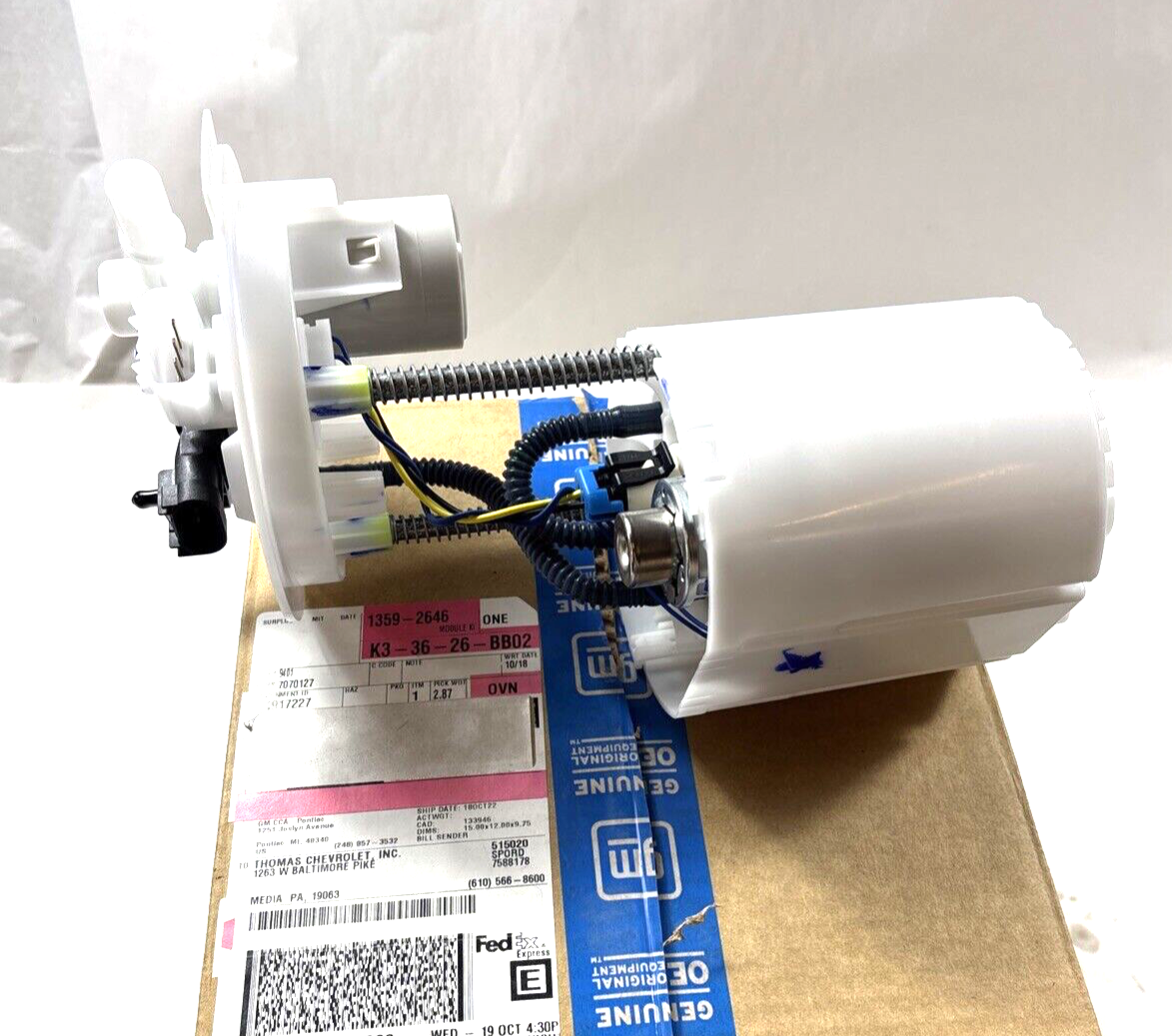 Genuine OEM GM Fuel Pump Module 13591634