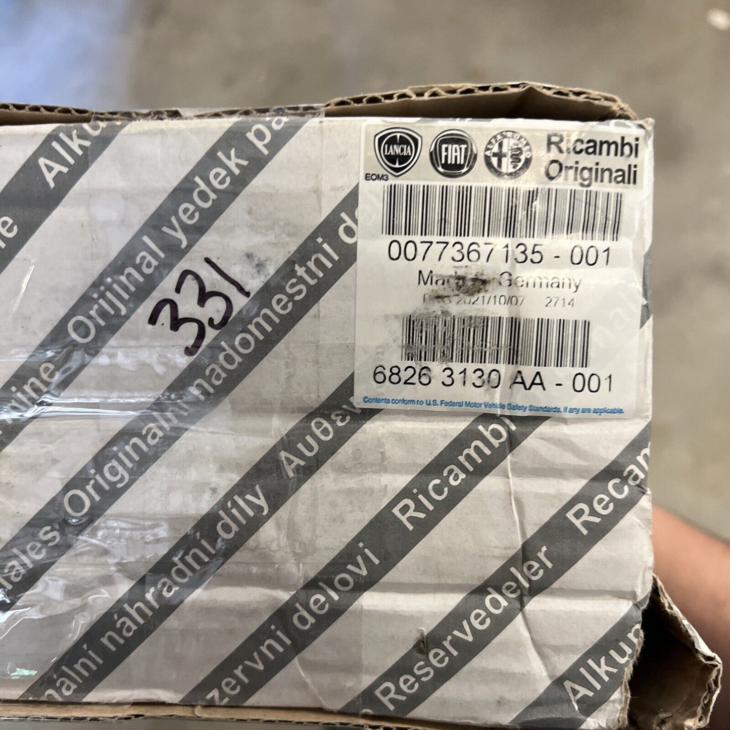 Genuine OEM Mopar Renegade Left Driver Side Caliper 2015-2022 68263130AA