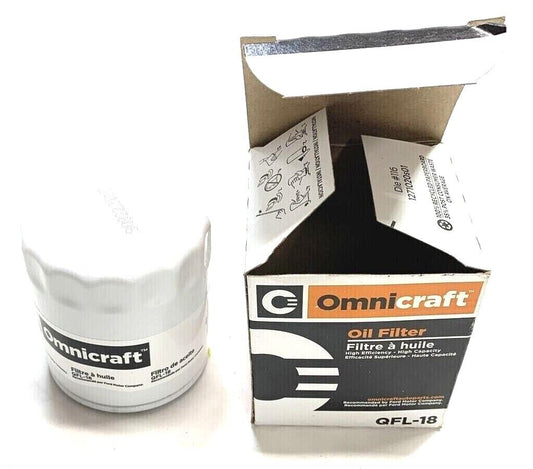 New OEM Genuine Omnicraft Engine Oil Filter-VIN: A, Carb, 2BBL QFL18