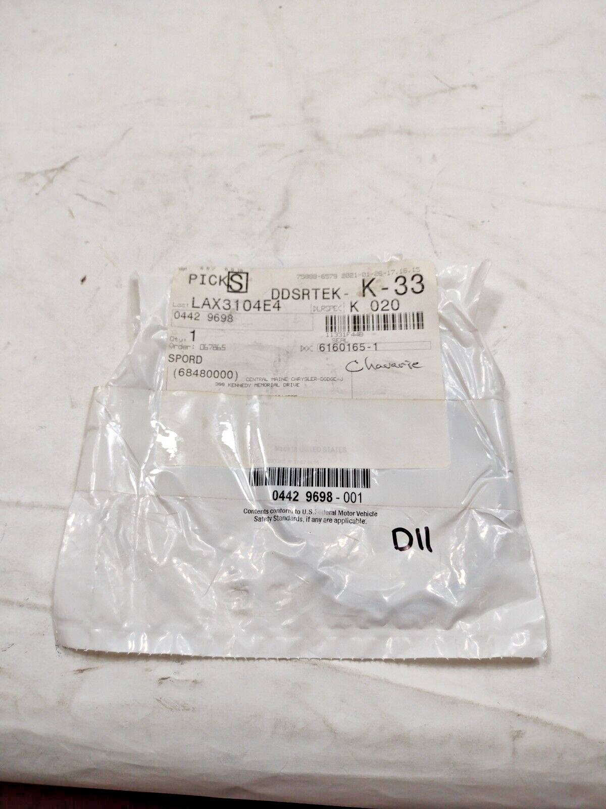 Genuine OEM Mopar Dodge Ram Water Pump To Front Cover Seal 2001-2024 4429698