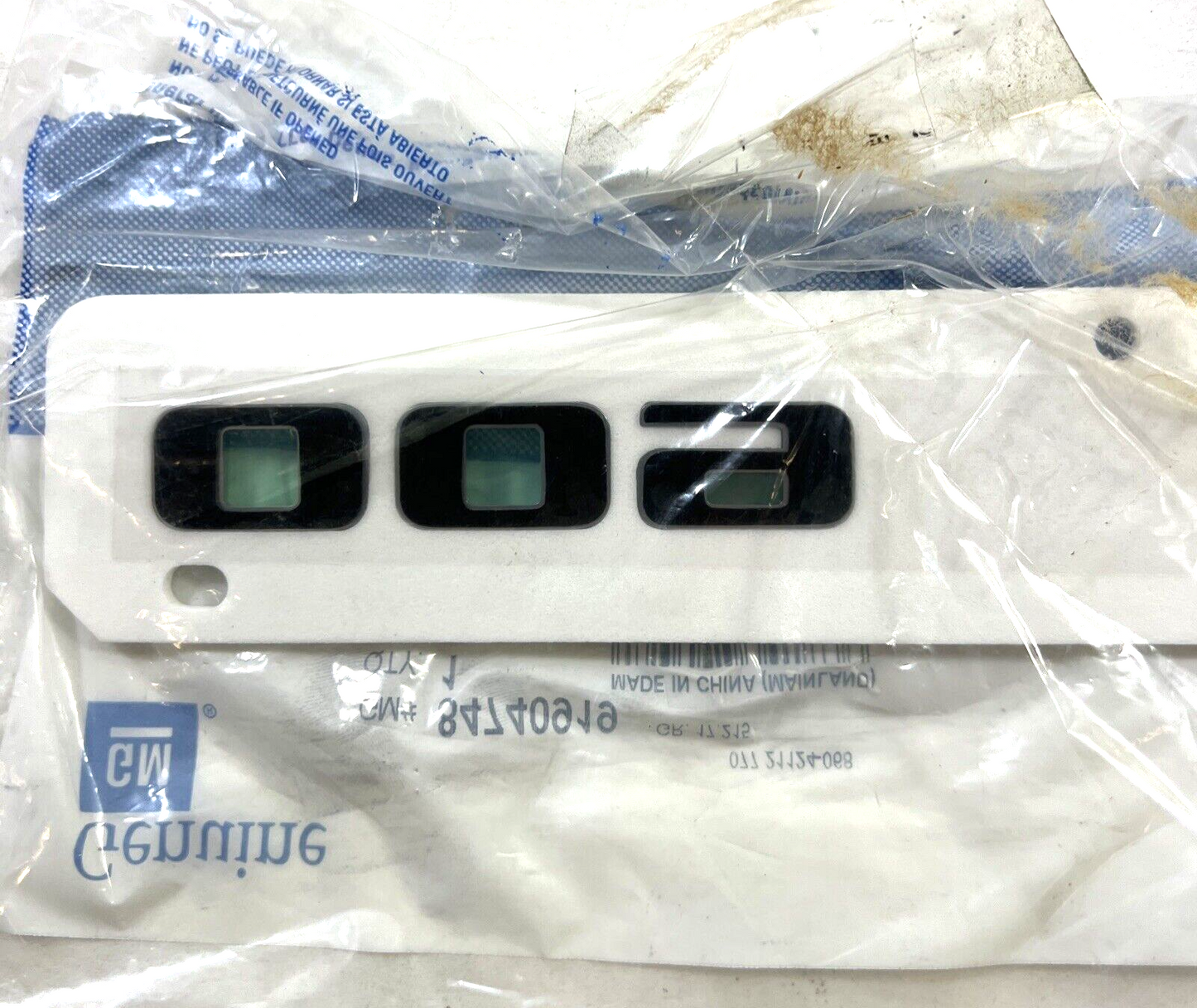 Genuine OEM GM Lift Gate Exterior Trim Nameplate 84740919