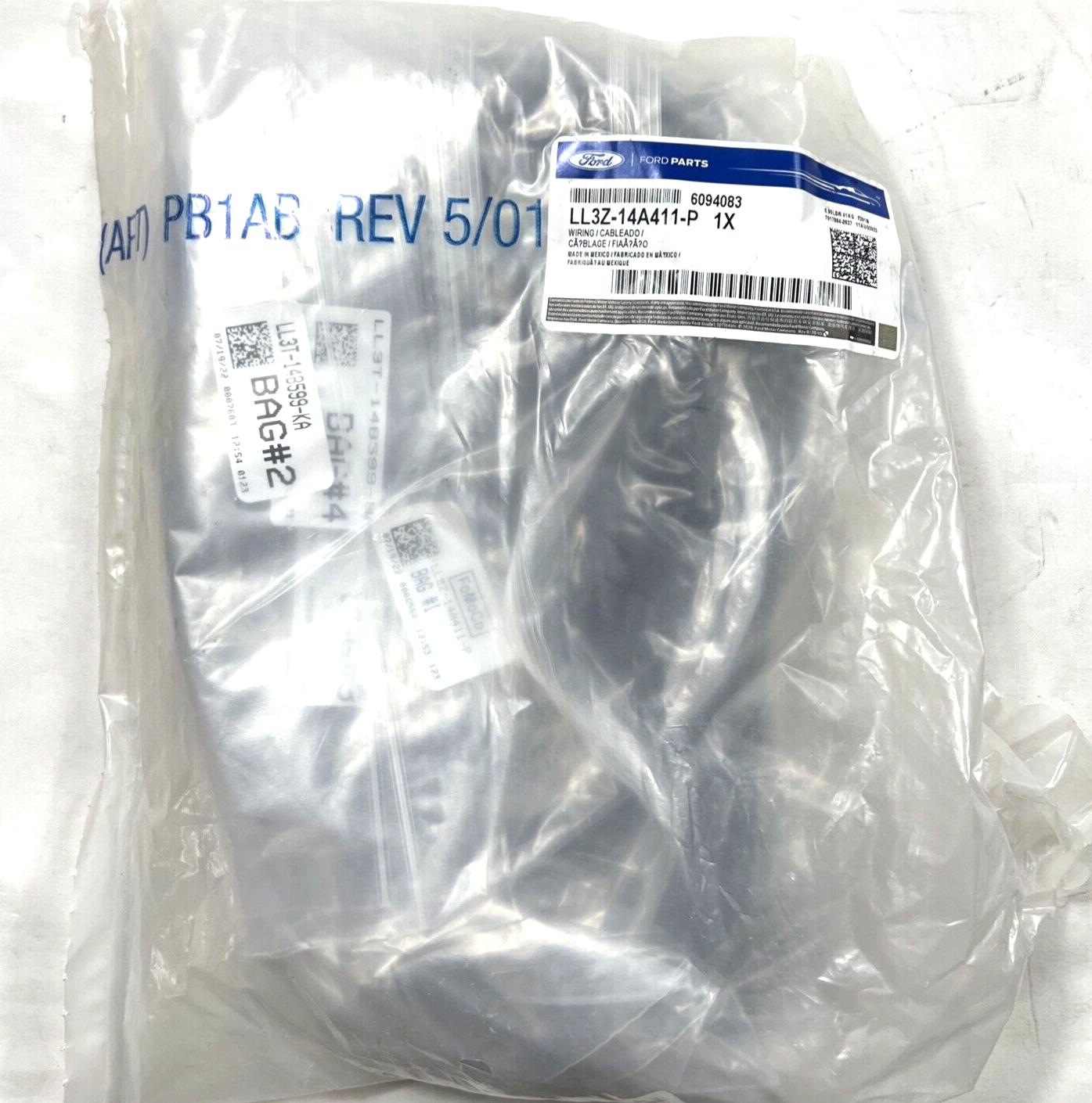 NEW Genuine OEM Ford Wire Assembly Jumper LL3Z14A411P