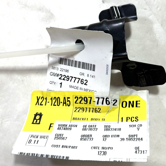 Genuine OEM GM Equinox Fender Mounting Bracket 2018-2023 22977762