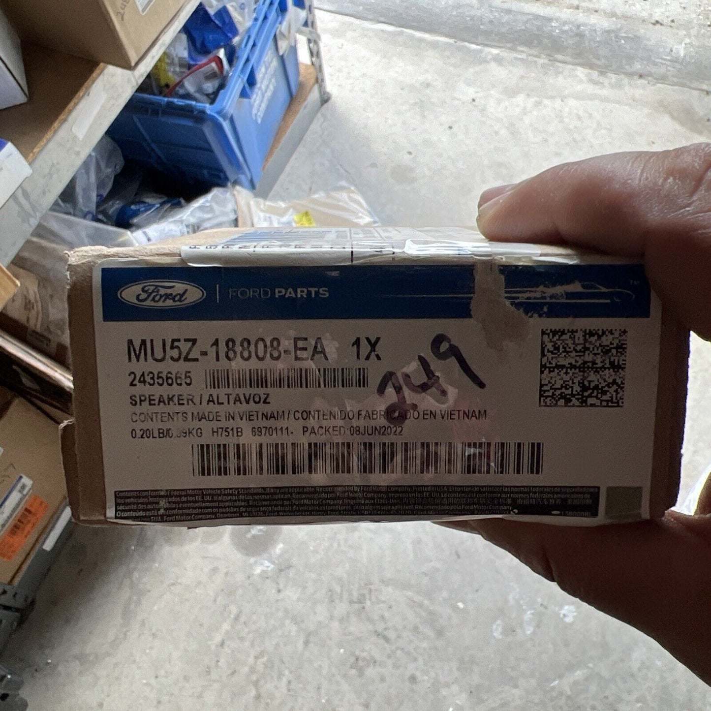 New OEM Genuine Ford F-150 2021-2023 Panel Speaker Assembly MU5Z18808EA