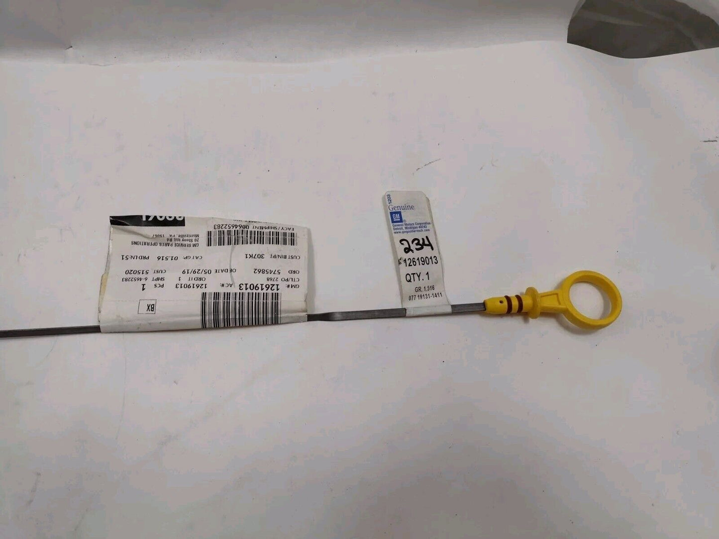 NEW OEM GM Engine Oil Level Dipstick 12619013 Silverado Sierra 1500 4.3L 07-13